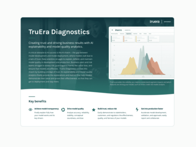 TruEra ML Diagnostics Datasheet