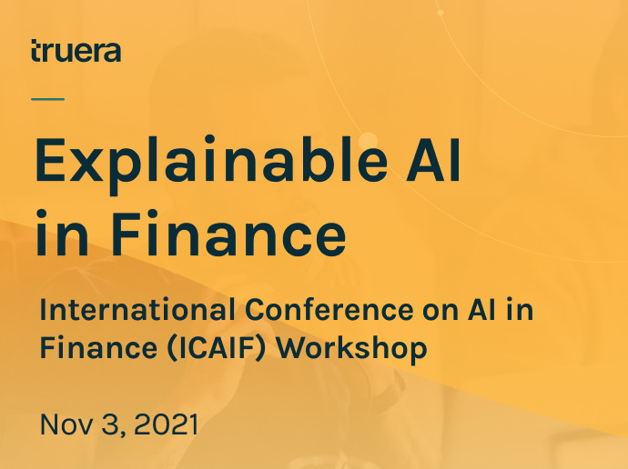 Explainable AI in Finance Workshop