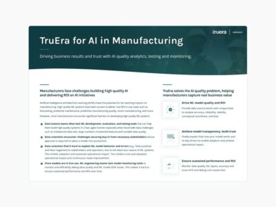 manufacturing datasheet