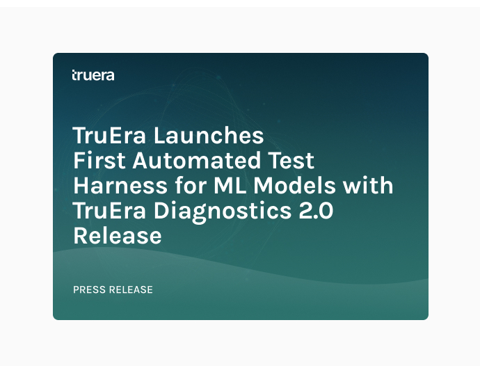 First ML Test Harness - TruEra Diagnostics 2.0